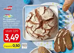 Spar Bio-Roggenbrot aus Österreich, ohne Angebot