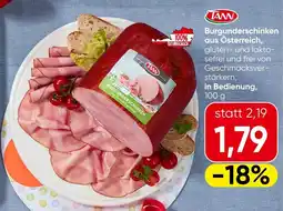 Spar Burgunderschinken aus Österreich Angebot