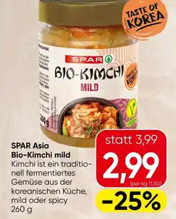Spar SPAR Asia Bio-Kimchi mild Angebot