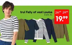 HEMA Trui fally of vest louisa Angebot