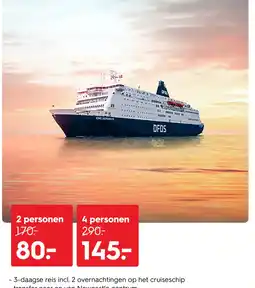 HEMA 3-daagse MiniCruise naar Newcastle 2 of 4 personen Angebot