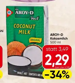 Spar AROY-D Kokosmilch Angebot
