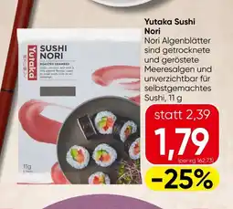 Spar Yutaka Sushi Nori Angebot