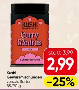 Spar Kushi Gewürzmischungen Angebot