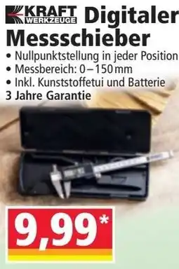 Norma KRAFT Digitaler Messschieber Angebot