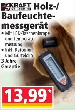 Norma KRAFT Holz-/ Baufeuchte- messgerät Angebot