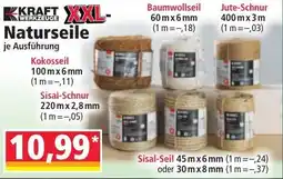 Norma XXL- Naturseile Angebot