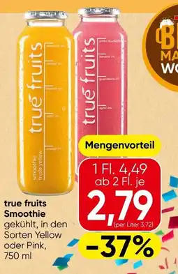 Spar true fruits smoothie Angebot