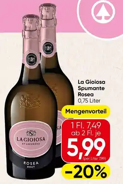 Spar La Gioiosa Spumante Rosea Angebot