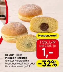 Spar Nougat- oder Pistazien-Krapfen Angebot