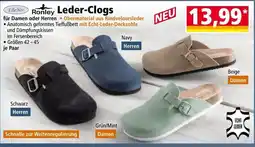Norma Leder-Clogs Angebot
