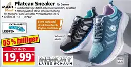 Norma Plateau Sneaker für Damen Angebot