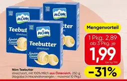 Spar Nöm Teebutter Angebot