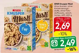 Spar SPAR Knusper Müsli Angebot