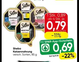 Spar Sheba Katzennahrung Angebot