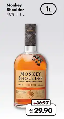Travel FREE Monkey Shoulder Angebot