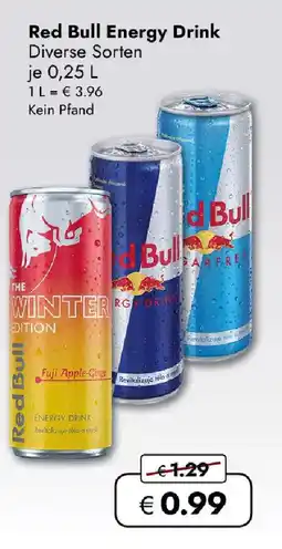 Travel FREE Red Bull Energy Drink Angebot