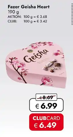 Travel FREE Fazer Geisha Heart Angebot