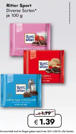 Travel FREE Ritter Sport Angebot