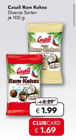 Travel FREE Casali Rum Kokos Angebot