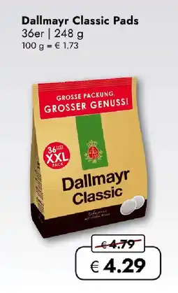 Travel FREE Dallmayr Classic Pads Angebot