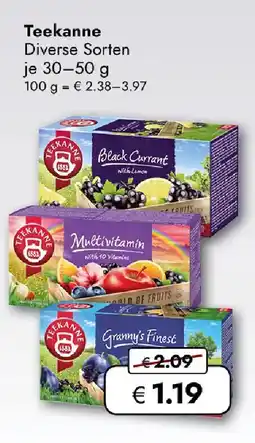 Travel FREE Teekanne Angebot