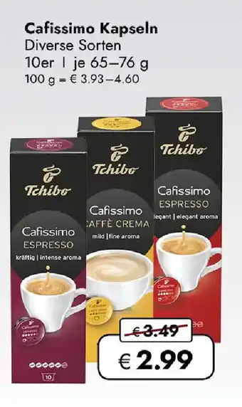 Travel FREE Cafissimo Kapseln Angebot