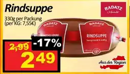 Wurstico Rindsuppe Angebot