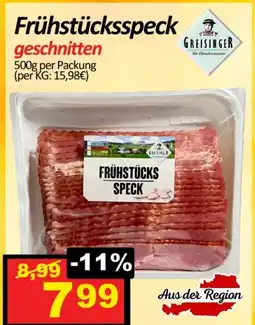 Wurstico Frühstücksspeck Angebot