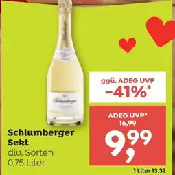 ADEG Schlumberger Sekt Angebot