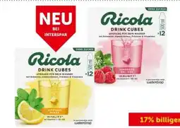Interspar Ricola Drink Cubes Angebot