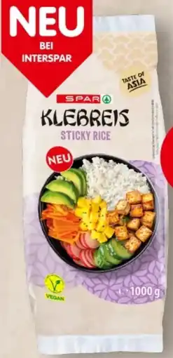 Interspar Spar Klebreis Sticky Rice Angebot