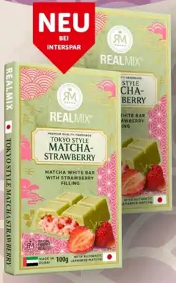 Interspar Realmix Schokolade Tokyo Style Matcha Erdbeer Angebot