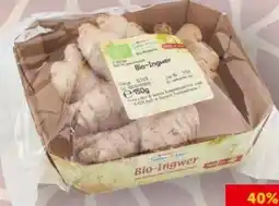 Interspar Spar Natur pur Bio-Ingwer Angebot