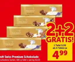 Interspar Lindt Swiss Premium Chocolate Angebot