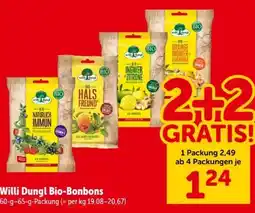 Interspar Willi Dungl Bio-Bonbons Angebot