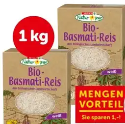 Interspar Spar Natur pur Bio-Basmatireis Angebot