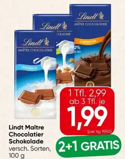 Spar Lindt Maître Chocolatier Angebot