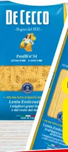 Eurospar De Cecco Pasta Angebot