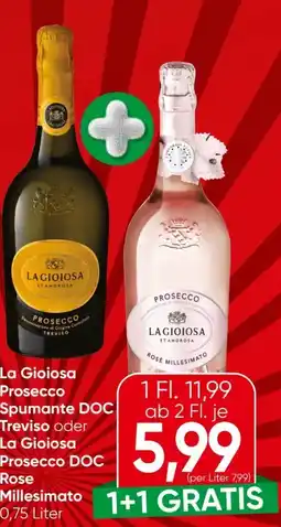 Eurospar La Gioiosa Prosecco Spumante Angebot