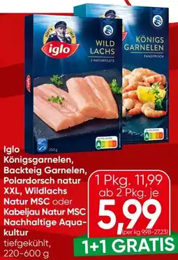 Spar Iglo Königsgarnelen Angebot