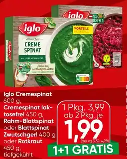 Spar Iglo Cremespinat Angebot