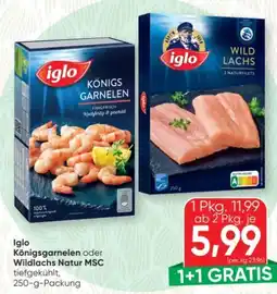 SPAR Gourmet Iglo Königsgarnelen Angebot