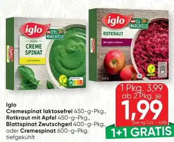 SPAR Gourmet Iglo Cremespinat Angebot