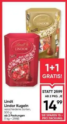 Maximarkt Lindt Lindor Kugeln Angebot