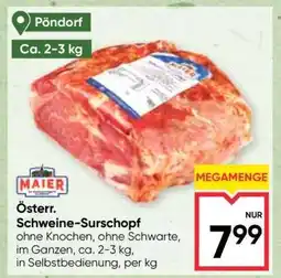 Maximarkt Österr. Schweine-Surschopf Angebot