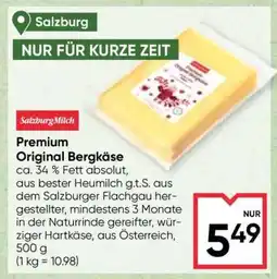 Maximarkt Premium Original Bergkäse Angebot
