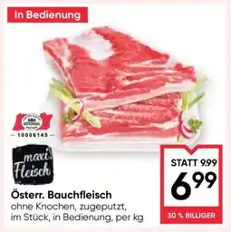 Maximarkt Österr. Bauchfleisch Angebot