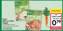 Maximarkt Knorr Bitte zu Tisch Suppe Angebot