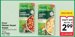 Maximarkt Knorr Meister Kessel Suppe Angebot